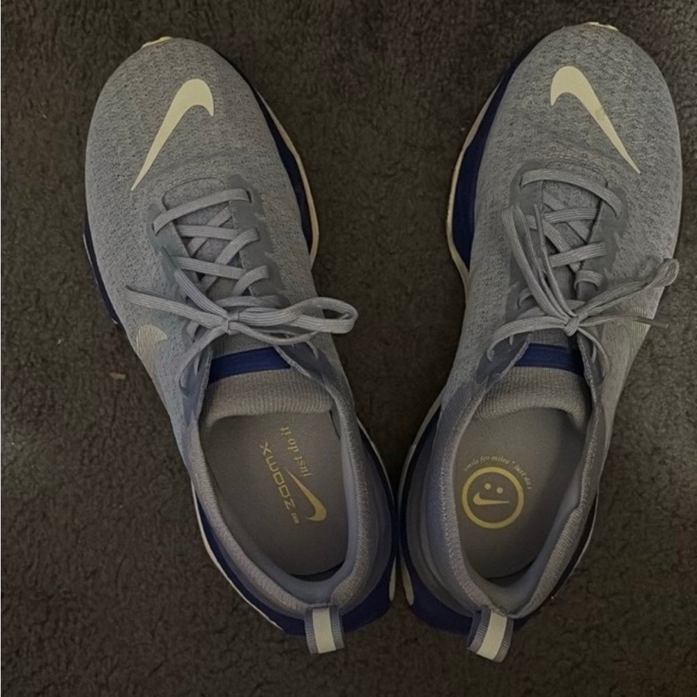 Nike ZoomX Men's Blue and Gray Athletic Shoes